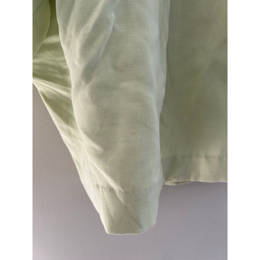 Ballin John Craig Relax Golf Shorts Tencel Linen Silk Light Green Size 36 SG - Picture 3 of 13